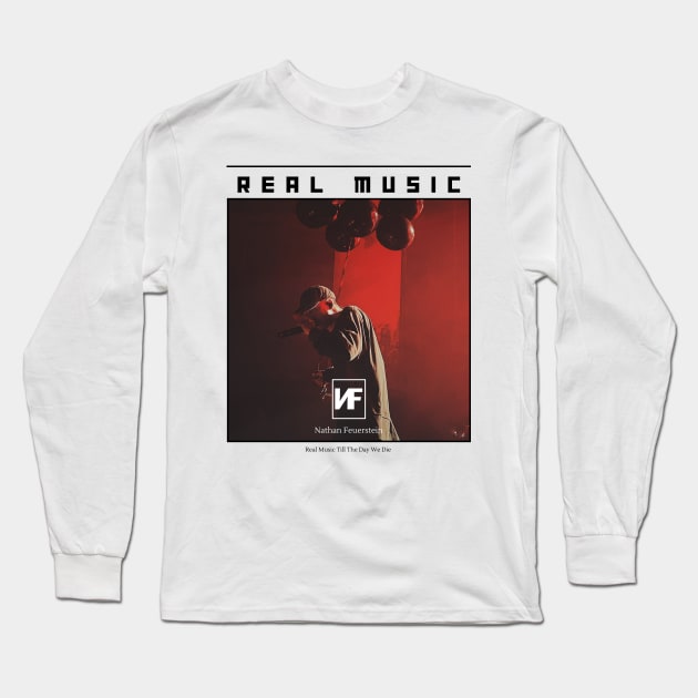 NF Real Music Hope Tour Long Sleeve T-Shirt by Lottz_Design 